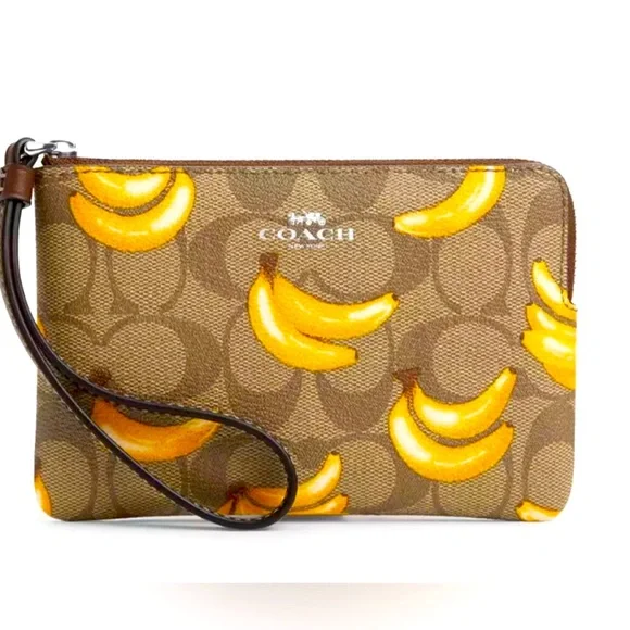 Coach Wristlet Banana - Picture 3 of 8